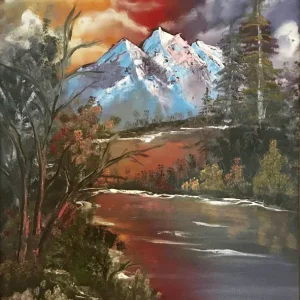 Bergsee_mit_buntem_Himmel